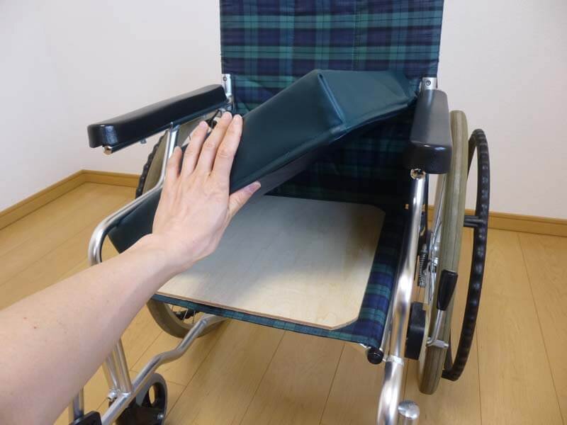 安定した座面を作る
