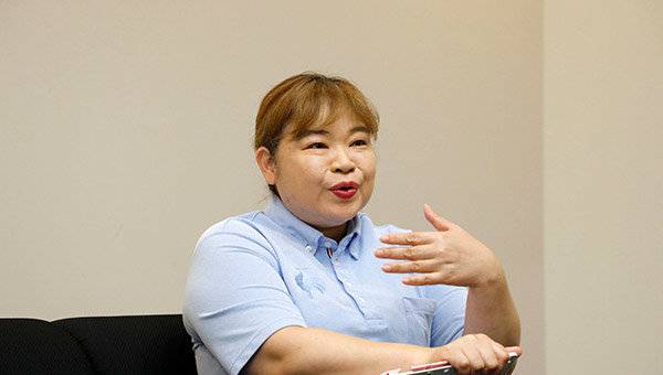 ケアサービス課・課長 看護師 平野きくえさん