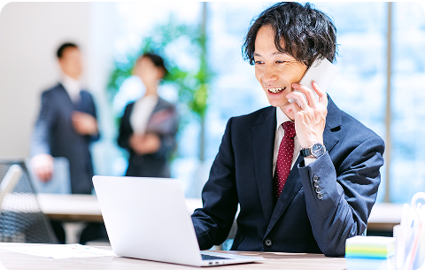 福祉・介護職専門のキャリアアドバイザーが、希望条件などを伺い、ご希望にマッチした転職先をご紹介いたします。